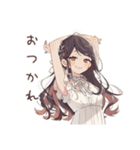 ゆるふわガーリーな女の子の日常（個別スタンプ：7）