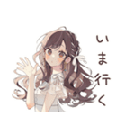 ゆるふわガーリーな女の子の日常（個別スタンプ：8）
