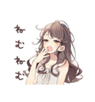 ゆるふわガーリーな女の子の日常（個別スタンプ：14）
