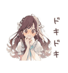 ゆるふわガーリーな女の子の日常（個別スタンプ：17）