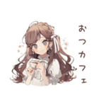 ゆるふわガーリーな女の子の日常（個別スタンプ：21）