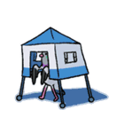 『涼む』EP - 鳩にはトラブル無用（個別スタンプ：15）
