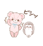 もふもふ♡ガーリーベアのかわいい毎日（個別スタンプ：12）