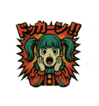 ホラーサーカス！昭和レトロの叫びスタンプ（個別スタンプ：27）