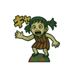 ホラーサーカス！昭和レトロの叫びスタンプ（個別スタンプ：31）