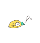 biepo しろまーるパイナポー 省スペース（個別スタンプ：32）