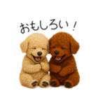 毎日使える！夏のプードル（個別スタンプ：31）