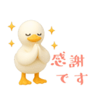 もちもち3D★アヒルの日常敬語（個別スタンプ：12）
