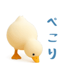 もちもち3D★アヒルの日常敬語（個別スタンプ：24）