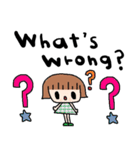 nenerin日常会話スタンプ333英語気遣い（個別スタンプ：23）