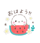 夏の一言❤️ふわもちシマエナガNo19❤️（個別スタンプ：1）