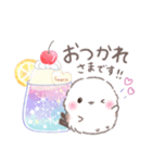 夏の一言❤️ふわもちシマエナガNo19❤️（個別スタンプ：5）
