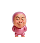 笑撃！顔芸おじさん編（個別スタンプ：9）