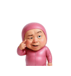 笑撃！顔芸おじさん編（個別スタンプ：16）