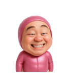笑撃！顔芸おじさん編（個別スタンプ：30）