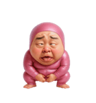 笑撃！顔芸おじさん編（個別スタンプ：37）