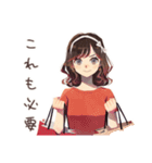 セールに弱い★ちょうどいい女性（個別スタンプ：5）