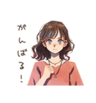 セールに弱い★ちょうどいい女性（個別スタンプ：9）