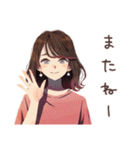 セールに弱い★ちょうどいい女性（個別スタンプ：10）