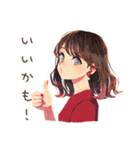 セールに弱い★ちょうどいい女性（個別スタンプ：20）