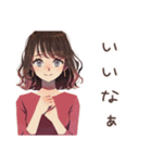 セールに弱い★ちょうどいい女性（個別スタンプ：34）