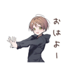 ゆるパーカーくんのメンヘラ家族♡（個別スタンプ：2）
