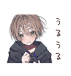 ゆるパーカーくんのメンヘラ家族♡（個別スタンプ：13）