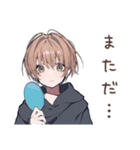 ゆるパーカーくんのメンヘラ家族♡（個別スタンプ：18）