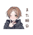 ゆるパーカーくんのメンヘラ家族♡（個別スタンプ：28）