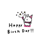 うさぎだけ。ゆるく。敬語。（個別スタンプ：29）