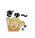 あんなスタンプ（ワンコ添え）（個別スタンプ：10）