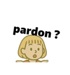 あんなスタンプ（ワンコ添え）（個別スタンプ：13）