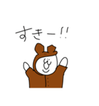 あごうさ×なんだ神田さん こじか（個別スタンプ：11）