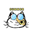 nekonotami夏休み（個別スタンプ：4）