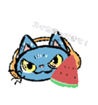 nekonotami夏休み（個別スタンプ：5）