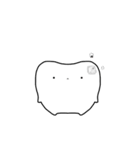 なんだかゆるい歯（個別スタンプ：34）