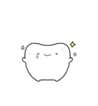 なんだかゆるい歯（個別スタンプ：35）