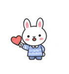 うさぎのもぐもぐデイズ（個別スタンプ：9）