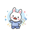 うさぎのもぐもぐデイズ（個別スタンプ：13）