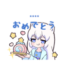 コズミックゲーマー女子 カスタム（個別スタンプ：25）