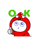 トリにゃんころ（個別スタンプ：6）