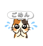 ♡三毛猫ちゃんスタンプ♡（個別スタンプ：3）