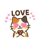 ♡三毛猫ちゃんスタンプ♡（個別スタンプ：6）