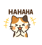 ♡三毛猫ちゃんスタンプ♡（個別スタンプ：7）