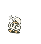 動くガーガーアヒル先輩③（個別スタンプ：16）