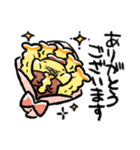 テンプラニンジャ＆サムライお大事にの段（個別スタンプ：23）