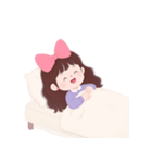かわいい服を着た長い髪の女の子（NT）（個別スタンプ：39）
