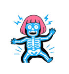 ぽっちゃり女子はピンクが好き  (NT)（個別スタンプ：17）