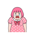 ぽっちゃり女子はピンクが好き  (NT)（個別スタンプ：35）