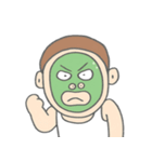 マスクをしたバカ男 （NT）（個別スタンプ：2）